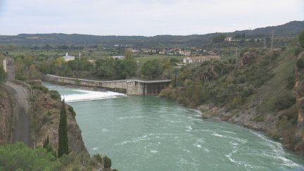 Embalse de El Grado. / Aragón TV