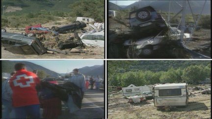 87 personas perdieron la vida en la riada ocurrida en agosto de 1996 en Biescas. / Archivo