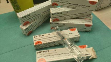 Dosis de la vacuna contra el tétanos. / Gobierno de Aragón