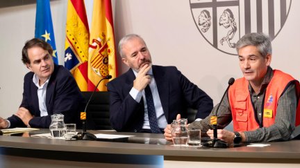 Rueda de prensa posterior al Consejo de Gobierno. / Gobierno de Aragón. Fabián Simón
