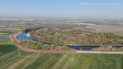 Imagen del proyecto europeo LIFE Ebro Resilience P1. / Aragón TV