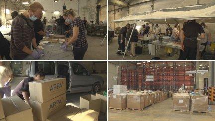 Las empresas aragonesas se vuelcan con los afectados por la DANA en Valencia. / Aragón TV
