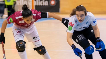 Imagen Facebook Esneca Patín Fraga ante Coruña