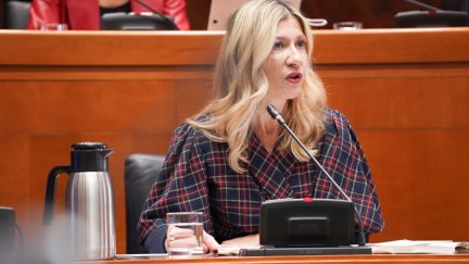 La vicepresidenta del Gobierno de Aragón, Mar Vaquero. / Europa Press