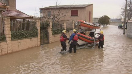 Boquiñeni cuenta con un plan específico de actuación ante una emergencia. / Aragón TV