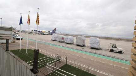 Imagen de archivo del aeropuerto de Zaragoza. / Europa Press
