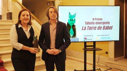 Ana Segura y Carlos López en la presentación de la convocatoria. / CARTV