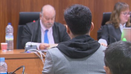 El juicio se celebra en la Audiencia Provincial de Zaragoza. / Aragón TV