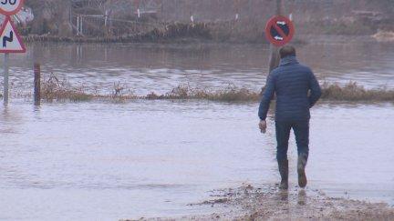 En la cuenca del Ebro hay más de 550 puntos con probabilidad de inundación en un periodo de 10 años. / Aragón TV