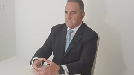 El teniente general del Ejército de Tierra Francisco José Gan Pampols en una imagen de archivo. / Aragón TV