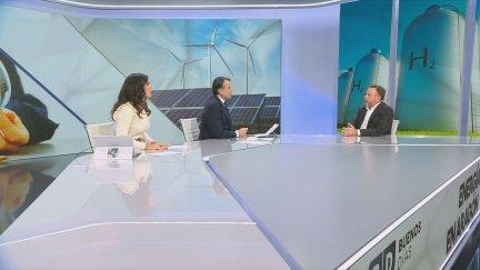 Pedro Machín, director del Clúster de la Energía de Aragón este martes en el programa Buenos Días. / Aragón TV
