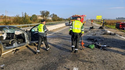 El accidente se ha producido a las 7:40 de la mañana en el kilómetro 153,8 de la carretera N-240. / Guardia Civil
