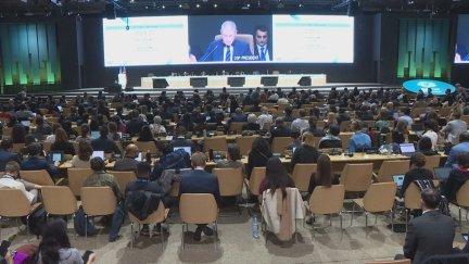 Clausura de la COP29 en Bakú (Azerbaiyán). / AFP
