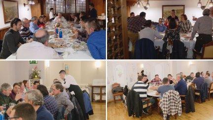 Muchos establecimientos están completos por encuentros de empresa o de amigos desde este viernes, 29 de noviembre. / Aragón TV