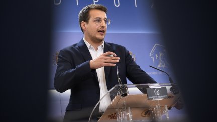 Jorge Pueyo ha anunciado que inicia una huelga de hambre. / Aragón TV