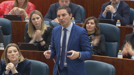 El secretario general de los socialistas madrileños, Juan Lobato. / Aragón TV