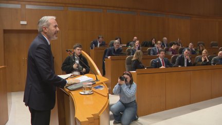 Pleno en las Cortes de Aragón. / Aragón TV