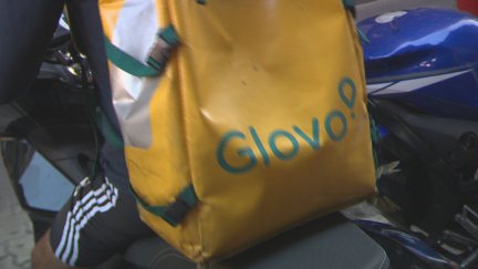Repartidor de Glovo. / Archivo