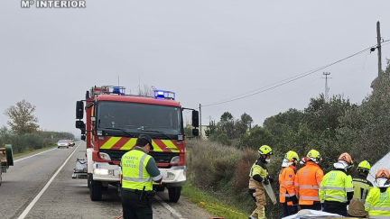 La Guardia Civil de Huesca investiga las causas del accidente.