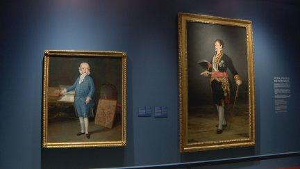 El jueves se abre al público la exposición 'Goya. Del Museo al Palacio'. / Aragón TV