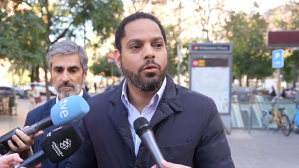 Ignacio Garriga ha anunciado que rompen las negociaciones con el PP para los presupuestos autonómicos. / Aragón TV