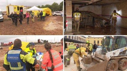 El dispositivo aragonés ha permanecido un mes en Catarroja (Valencia). / Aragón TV