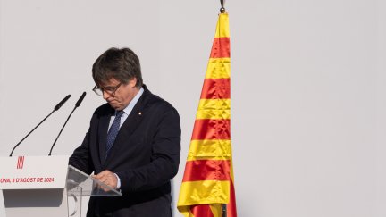 El expresidente de la Generalitat de Catalunya, Carles Puigdemont, en agosto de 2024. / Europa Press