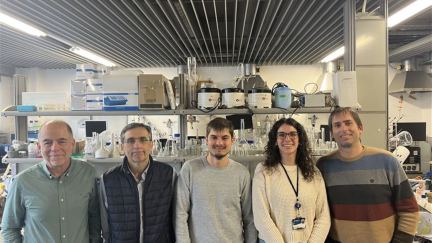 El equipo de la Universidad de Zaragoza que ha participado en la investigación. / UZ