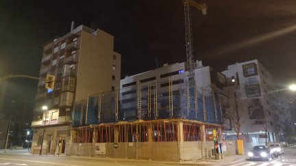 Construcción donde se ha producido el accidente. / AN