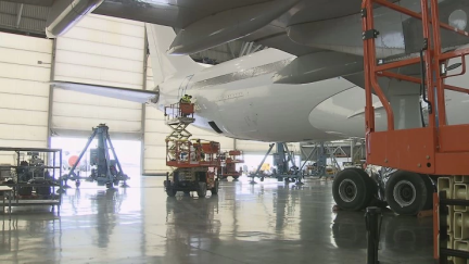 El Aeropuerto de Teruel es una de las infraestructuras financiadas por el FITE. / Aragón TV
