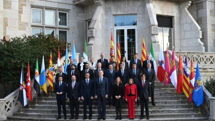 Foto de familia de la Conferencia de Presidentes celebrada en Santander. / Europa Press