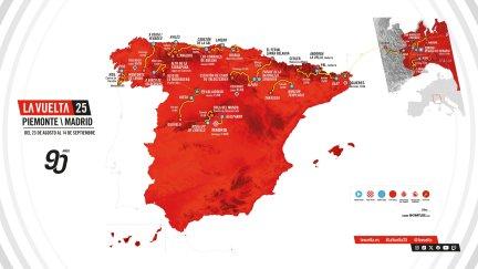 Recorrido oficial de La Vuelta 2025