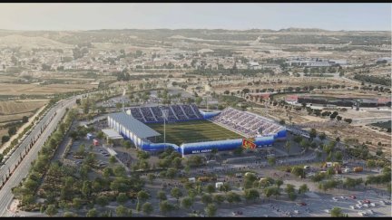 Proyecto de la Nueva Romareda. / Aragón TV