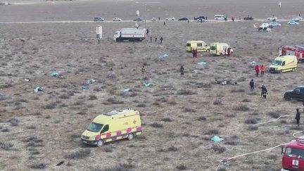 A bordo del accidentado Embraer 190 de Azerbaijan Airlines había 67 ocupantes. / Reuters