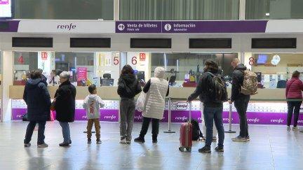El nuevo servicio permite igualmente llegar hasta las estaciones de esquí. / Aragón TV