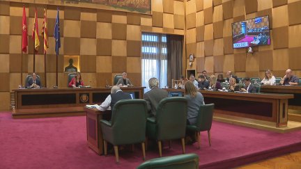Aprobados los presupuestos de Zaragoza para 2025./ Aragón TV