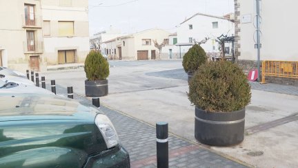 Zona en la que ocurrieron los hechos, en la mañana de este viernes. / Aragón TV