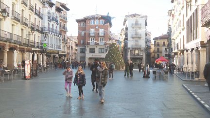 Plaza del Torico en Teruel. / Aragón TV