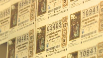 Décimos del Sorteo Extraordinario de la Lotería. / Aragón TV