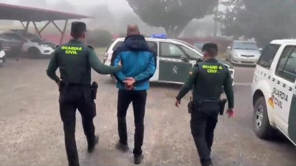 Uno de los detenidos por el robo y la agresión. / Guardia Civil