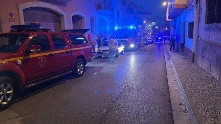 Los bomberos han recibido la llamada de un vecino alrededor de las 17:00. / DPZ