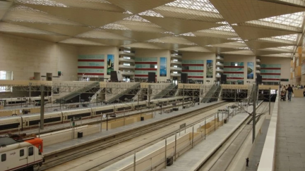 Interior de la Estación Delicias de Zaragoza. / Europa Press.