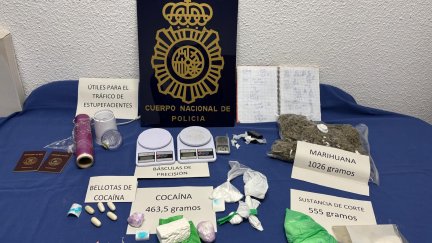 Droga intervenida en una de las operaciones. / Policía Nacional