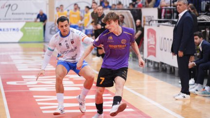 Lance del partido. Foto: Wanapix Zaragoza