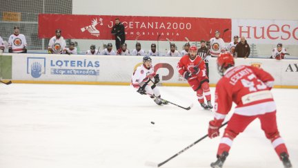 Foto del partido ante Majadahonda. Foto: Ch Jaca (Victoria Sanchis)