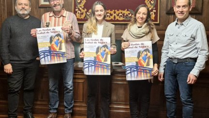 'El Beso negado', de Raquel Perelló, cartel de la próxima edición de Las Bodas de Isabel. / Europa Press