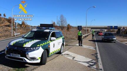 Patrulla de tráfico de la Guardia Civil. / Guardia Civil