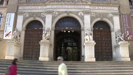 El Paraninfo será el escenario del 'Medicine 2044'. / Aragón TV