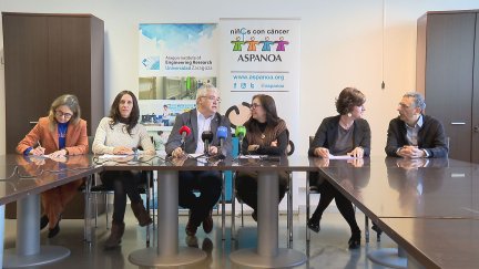 Presentación proyectos de investigación Cátedra Aspanoa Universidad de Zaragoza. / Aragón TV
