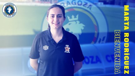 Marta Rodríguez, nueva jugadora del Zaragoza CFF.